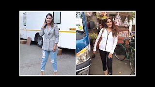 Hina Khan & Nikki Tamboli Snapped Across Town