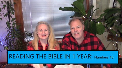 Reading the Bible in 1 Year - Numbers Chapter 16