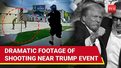 Trump RNC Event: Chaos, Firing Caught On Body Cam | Watch Dramatic Scenes