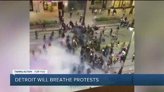 Detroit Will Breathe protesters address Saturday night demonstrations