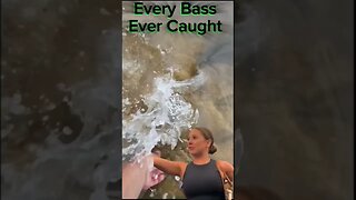 What Bass Tell Thier Buddies After You Catch Them #notreal #airplanelady #fishing #meme
