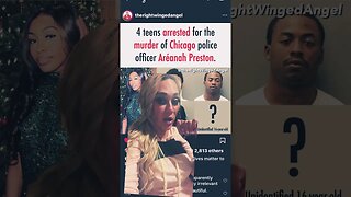 4 TEENS ARRESTED IN CONNECTION WITH SLAIN OFFICER #shorts #news #trending #chicago #blm #viral #sad