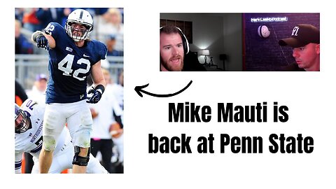 The Legend Mike Mauti hired || Mark Lesko Pod clips #pennstatefootball