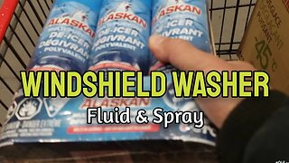 Always Have a Spare: Windshield Washer Fluid • De icer