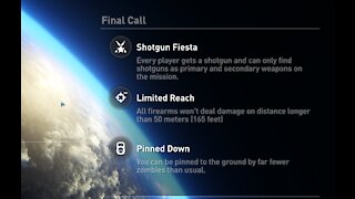 World War Z Weekly challenge - Shotgun fiesta - Normal difficulty