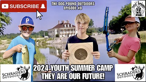 2024 YOUTH SUMMER CAMP AT SCHRADER’S OUTDOORS! FISHING, ARCHERY, TARGET SHOOTING & NEW FRIENDS!