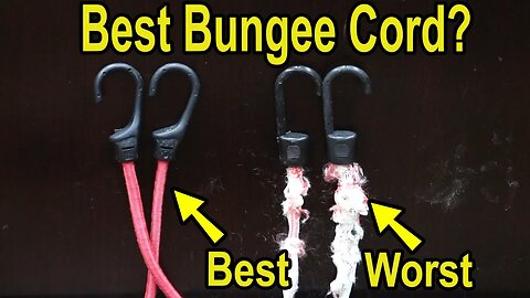 Best Bungee Cord? 9-Month UV Exposure Test! Husky vs HyperTough, Harbor Freight, Home Depot
