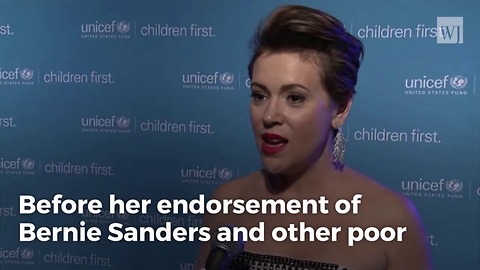 Alyssa Milano Tries to Send Tough Message, Comments Tear Her Apart