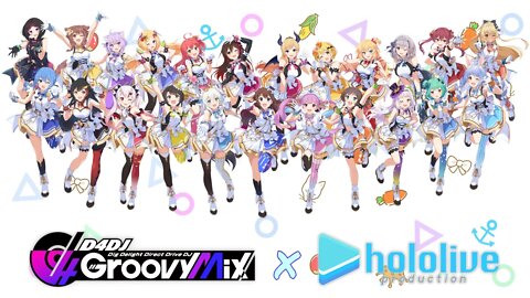 【D4DJグルミク】クラブアイテムデモ：ホロライブ（モニター）