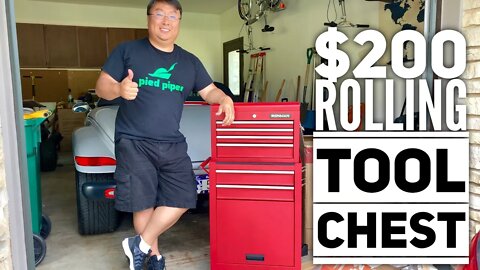 Goplus $200 Six-Drawer Rolling Tool Chest Setup and Review