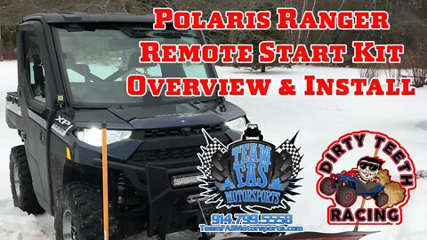 Dirty Teeth Racing Polaris Ranger Remote Start Kit, Install and Review.