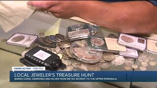 Washington Township man buries gold, diamonds & silver for a real-life treasure hunt