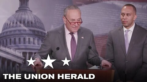 Senate Majority Leader Schumer and House Democratic Leader Jeffries Hold a Press Conference