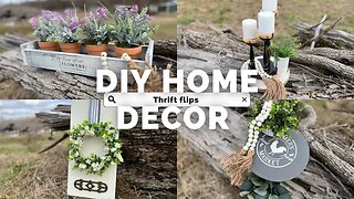 DIY Thrift Flip Home Decor, Thrift Store Finds, Blessed Beyond Measure #diy #thriftflip #thrifting