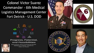 Colonel Victor Suarez - Commander - 6th Medical Logistics Management Center - Fort Detrick, U.S. DOD