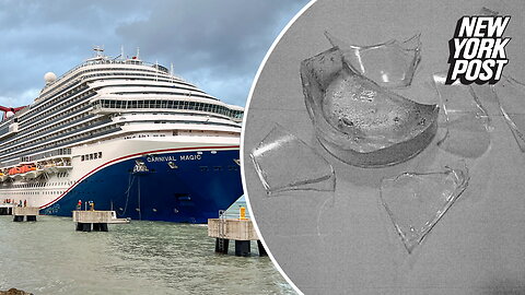 Carnival Cruise passenger smashes glass into fellow-passenger's face