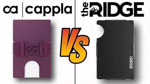 Ridge Wallet VERSUS Cappla Wallet! Which is better?