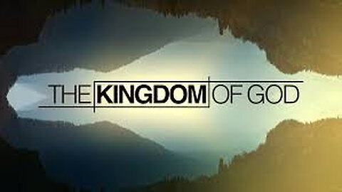 The Kingdom of God: What Does It Have To Do With Us Right Here, Right Now?