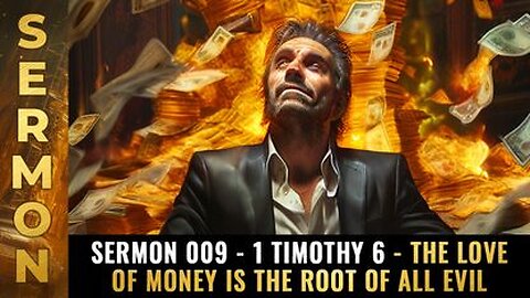 sermon 009 - 1 Timothy 6 - The love of money is the ROOT of ALL EVIL