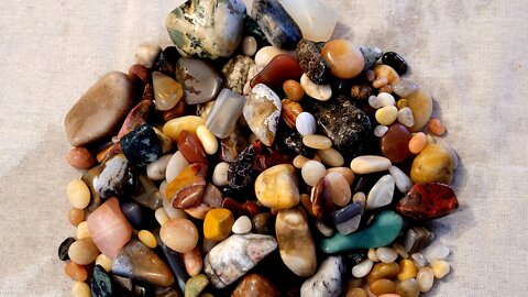 Look how beautiful these tumbled stones are