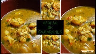 Mouthwatering shrimp rice soup recipe