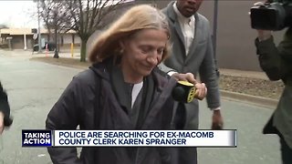 Police search for former Macomb County Clerk