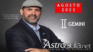 ♊ GÉMINIS - Agosto 2023 - Astrología | ¡Mercurio y Venus retrógrados! JORGE ROQUE | ASTROGUIA