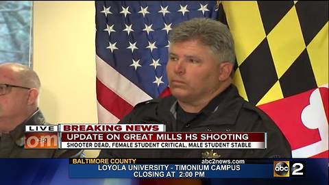 Update on Great Mills High School shooting