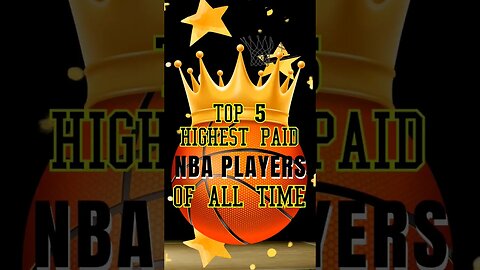 Sports Trivia: Top 5 Highest Paid NBA Players of ALL Time. #facts #money #NBA