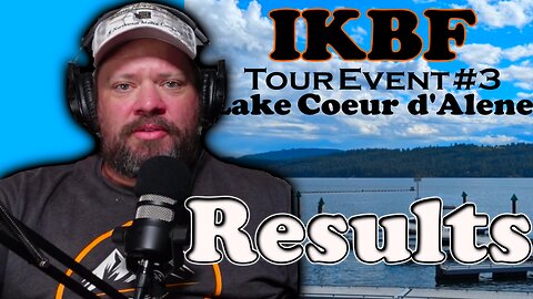 Idaho Kayak Bass Fishing Tournament Lake Coeur d' Alene. Lots of Smallmouth Bass Fishing