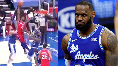 LeBron James Called Out By Joel Embiid For Dirty Foul "If It Was Me, I Would Have Been Ejected"
