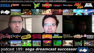 +11 003/004 007/013 006/007 podcast 189: sega dreamcast successor