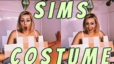 DIY NAKED_CENSORED SIM COSTUME TUTORIAL