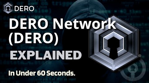 What is DERO? | DERO Privacy Coin Explained in Under 60 Seconds