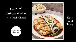 Delicious Entomatadas with fresh Cheese Recipe