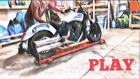 Pittsburgh Motorcycle dolly for Indian Scout Sixty