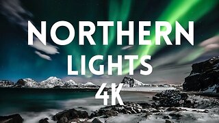 NORTHERN LIGHTS 4K BACKGROUND