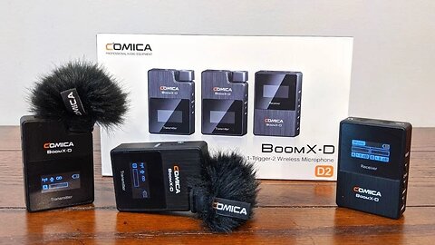 Twice as good as the Rode Wireless Go??? Comica Boom XD Wireless 2-Channel Wireless Lav Mic Review