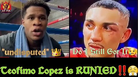 (WOW) Devin Haney says Teofimo Lopez is RUINED & BETTER STAY AWAY FROM REGIS & ZEPEDA HE'LL GET HURT