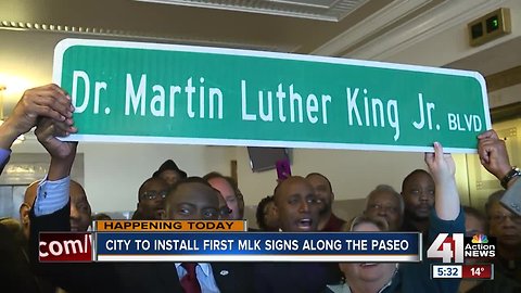 Renaming The Paseo: Ceremony will officially change road to Dr. Martin Luther King, Jr. Boulevard