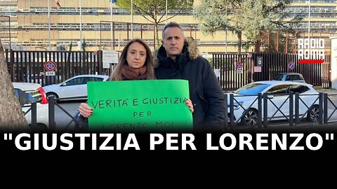 "Giustizia per Lorenzo", genitori davanti a Procura Roma