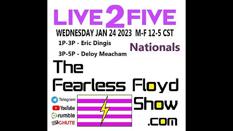 JAN 25 2023 @ 1: Eric Dingis, 2: Deloy Meacham, 3: Darrell Link & Charlie - Live 2 Five ©