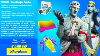 The New "FEMALE LOVE RANGER" Skin Bundle Coming To Fortnite! (New Leaked Skins!)