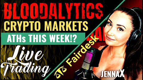 Bitcoin Breathtakingly Close to ATHs! Will We Make It This Week? LIVE w/ JennaX & Crypto Blood! 🩸