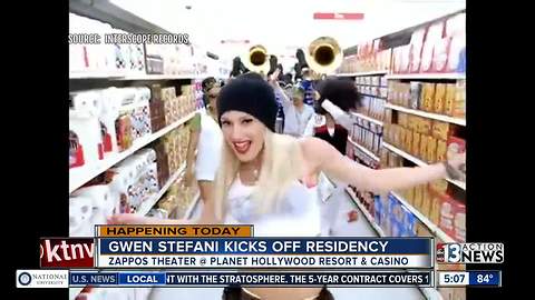 Gwen Stefani kicks off Planet Hollywood residency