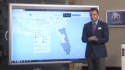 Florida Power and Light Power outages - 7:17 p.m. Saturday