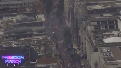 Massive COVID Anti-Lockdown Protest In London