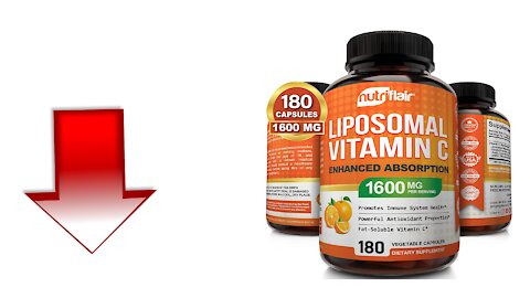 NutriFlair Liposomal Vitamin C 1600 Milligrams