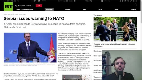 NATO increases patrols along Kosovo border as EU brokered Serbia and Kosovo talks break down