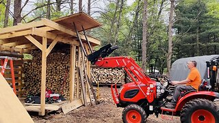 Woodshed Roof Removal